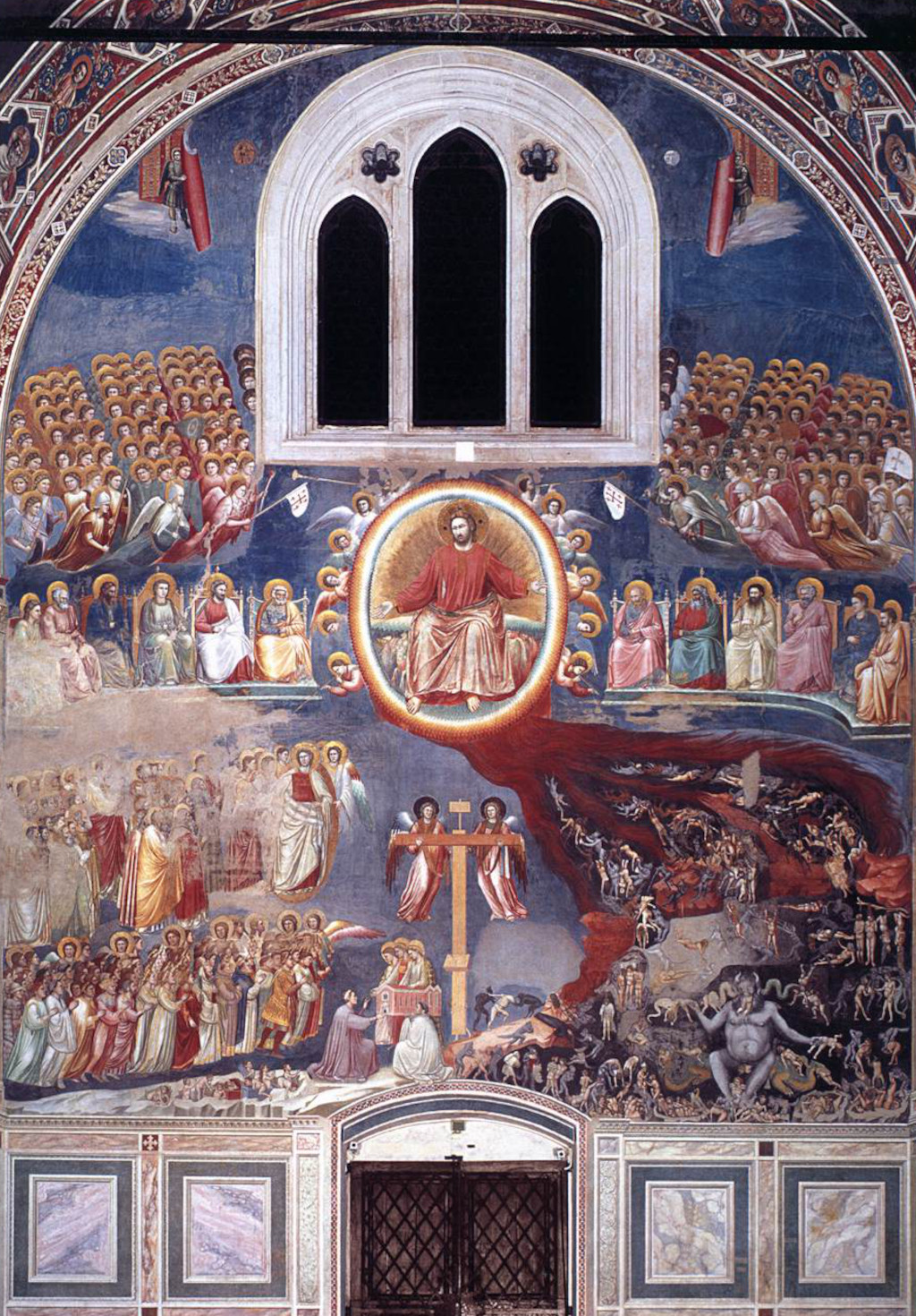 The Last Judgement in Detail Giotto